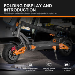 Freeboy H9 High Speed Dual Motor Off Road Electric Scooter for Adults