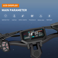 Freeboy H9 High Speed Dual Motor Off Road Electric Scooter for Adults