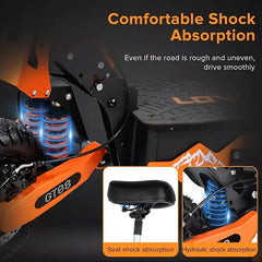 Arwibon GT08 5600W Dual Motor Electric Scooter for Adults