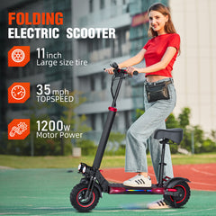 Freeboy J11 MAX Affordable 1200W Torque Foldable Scooter for Adults