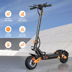 J26 Off-Road Electric Scooter for Adults—The Perfect Foldable E-Scooter - Electric Scooter 