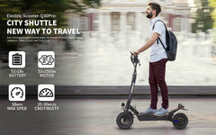 Arwibon Q30 Electric Scooter for Adults - 2500W Motor, 48V/16AH, 440 Lbs
