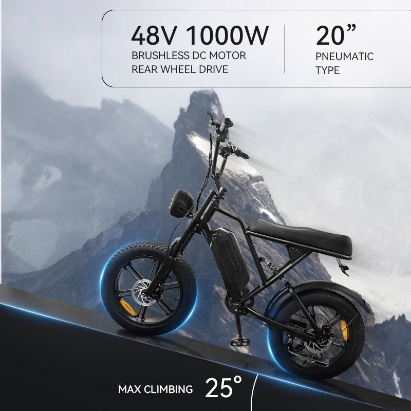 G60 Adults Electric Bike for Mountains