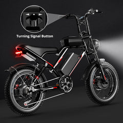 S8 Peak 3000W Dual Motor Electric Bike for Adults
