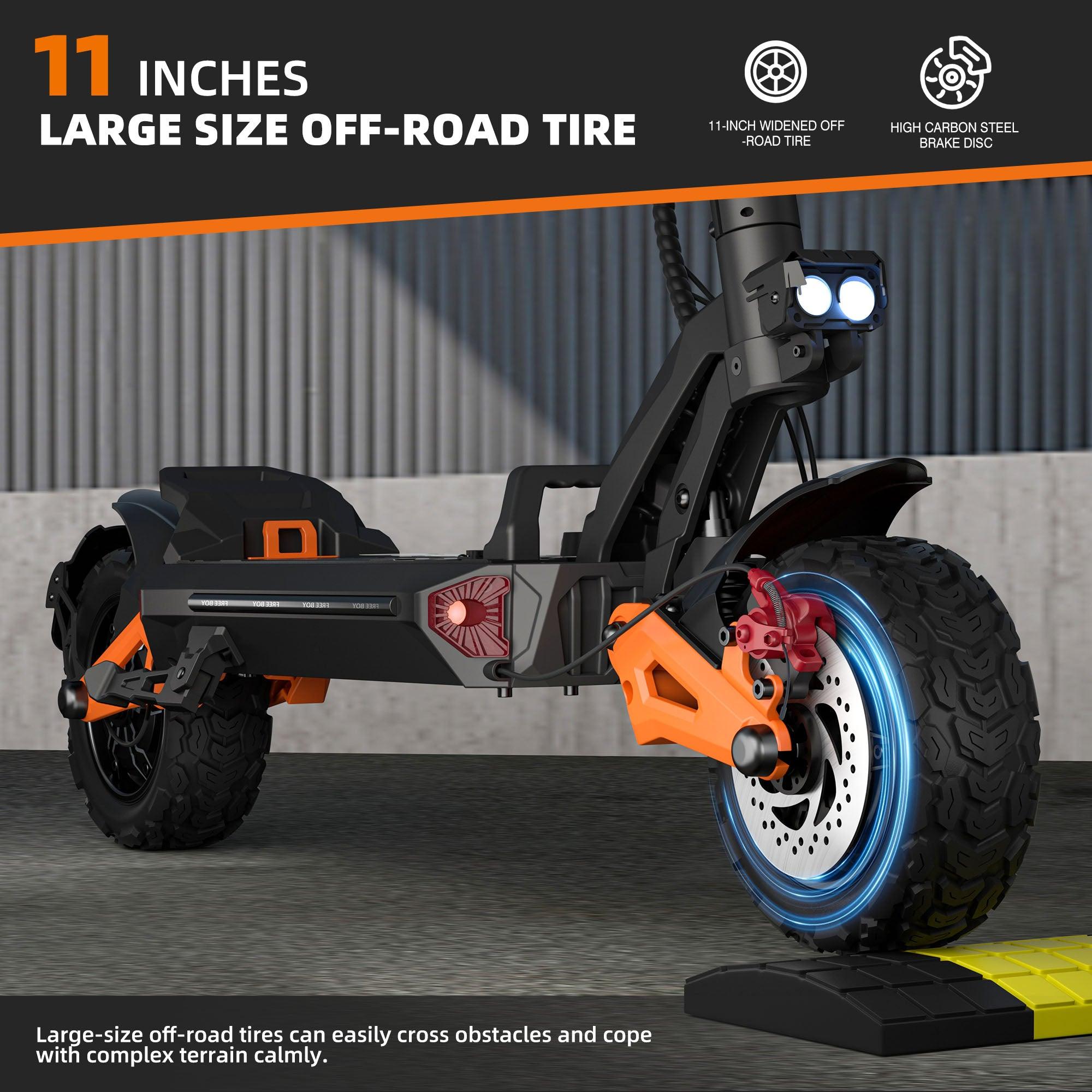 J26 Off-Road Electric Scooter for Adults—The Perfect Foldable E-Scooter - Electric Scooter 