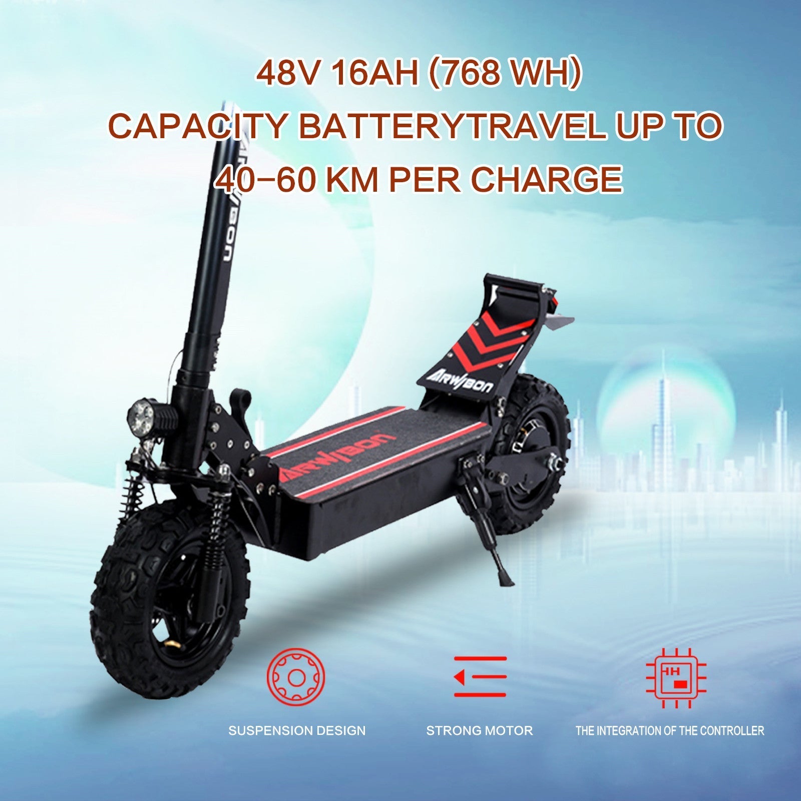 Power Electric Kick Scooter
