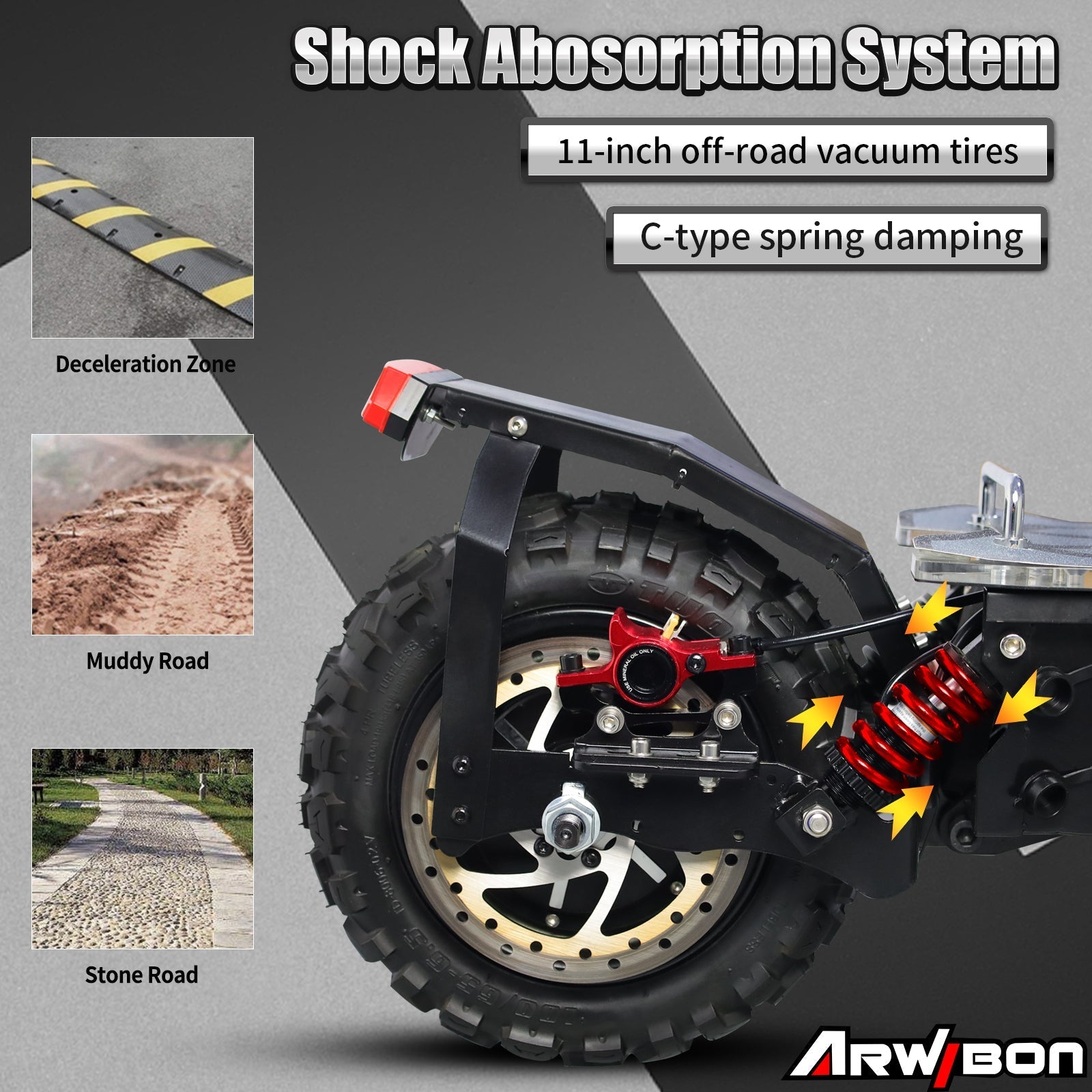 Arwibon Q06Pro Electric Kick Scooter for Adults