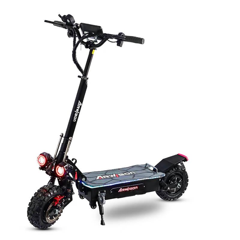 Arwibon Q06PRO Off Road Electric Scooter for Adults| 60MPH & Heavy-Duty Performance - Electric Scooter 