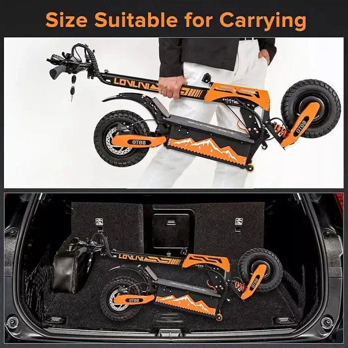 Arwibon GT08 Ultimate Off Road Electric Scooter Performance